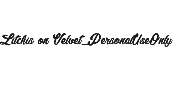 Litchis on Velvet_PersonalUseOnly Logo