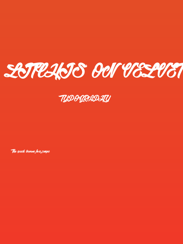 Litchis on Velvet_PersonalUseOnly Poster