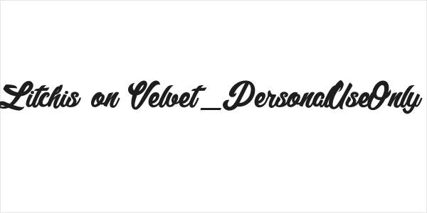 Litchis on Velvet_PersonalUseOnly Logo