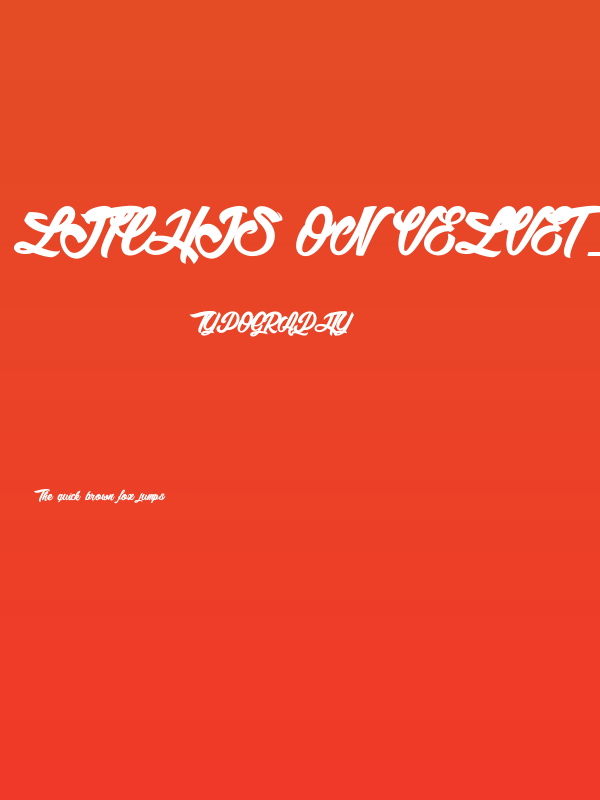 Litchis on Velvet_PersonalUseOnly Poster