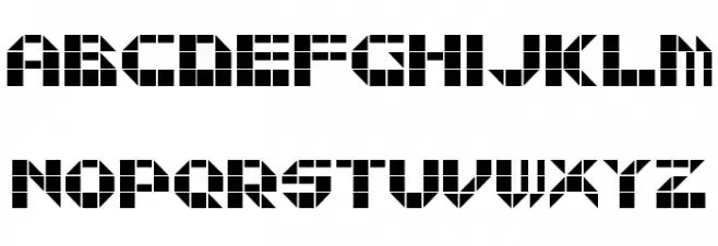 Litebrite 1975 Font UPPERCASE