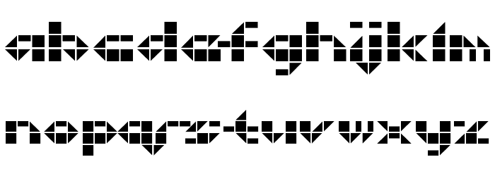 Litebrite 1975 Font LOWERCASE