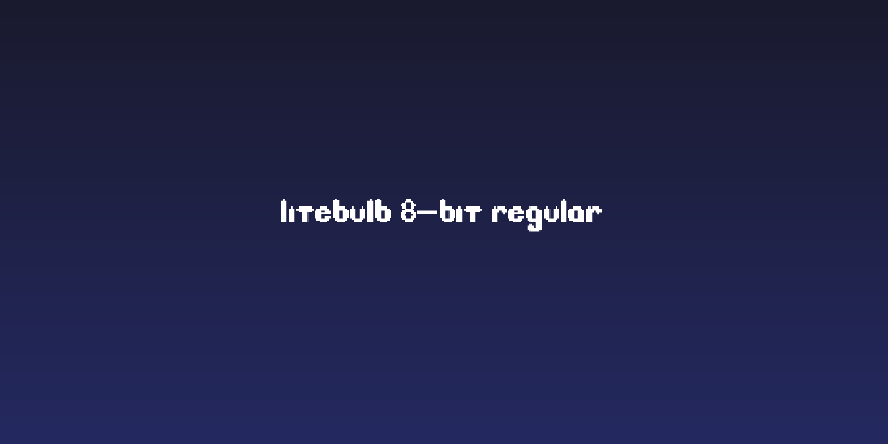 Litebulb 8-bit Regular Social Header