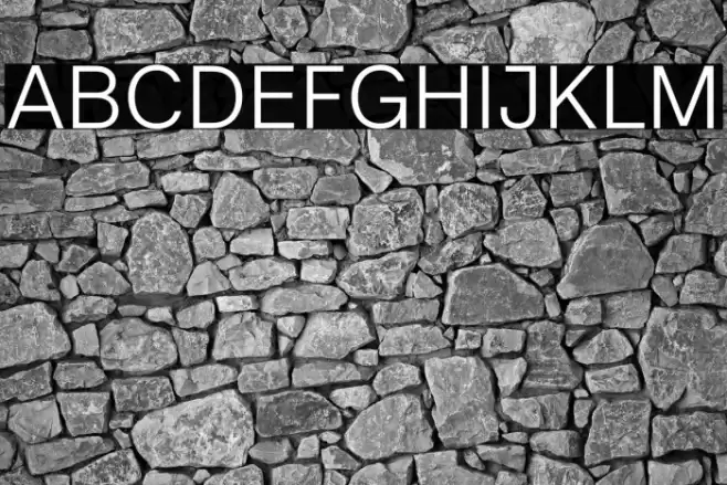 Literal-Light Font examples