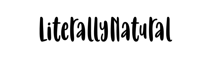 Literally Natural  Fuentes Gratis Descargar