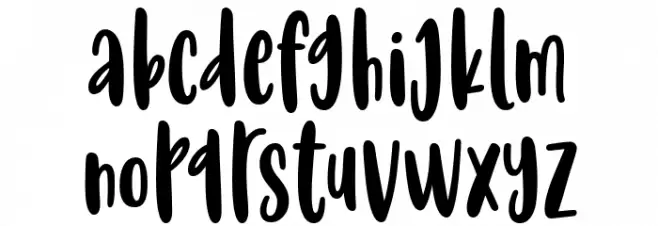 Literally Natural Font Litere mici