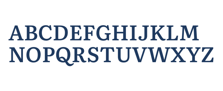 Literata Book SemiBold Uppercase