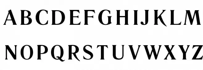 Literaturnaya Book Fonte MAIÚSCULAS