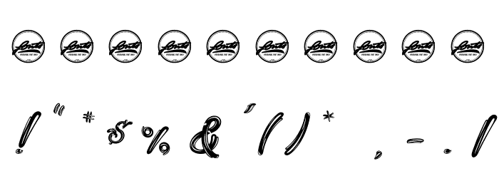 Lithium Hill_PersonalUseOnly Font OTHER CHARS