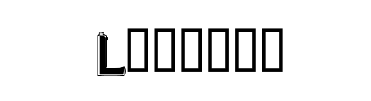 Lithium Schriftart