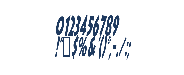 LithoComix Italic Other Characters