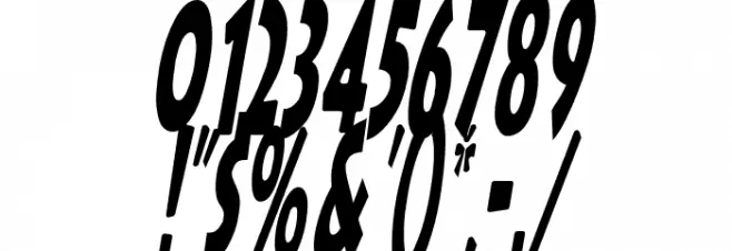 LithoComix Italic Font OTHER CHARS