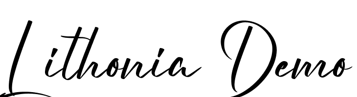 Lithonia Demo Шрифта