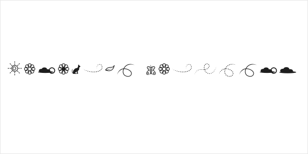 Lithunoa Dingbats Logo