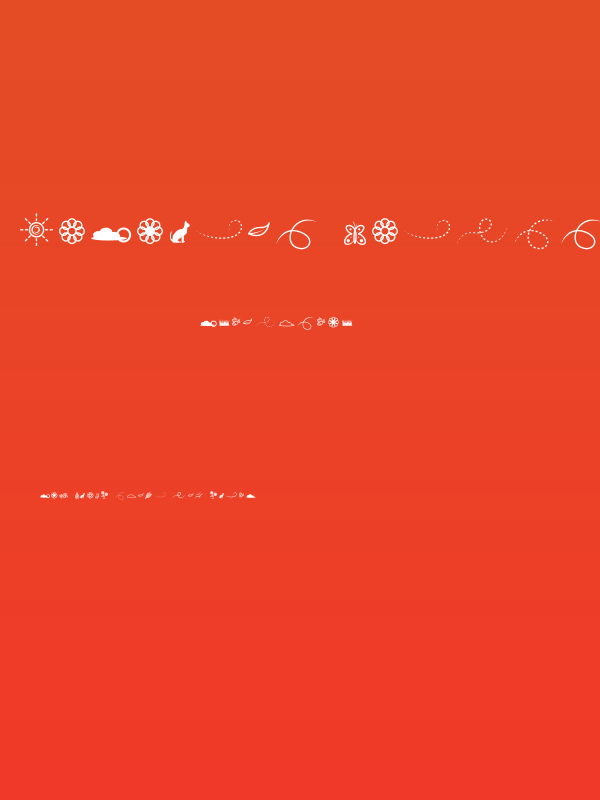 Lithunoa Dingbats Poster