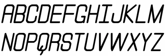 Litle Simple St フォント 大文字