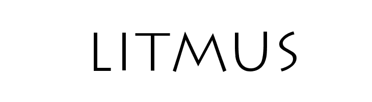 Litmus  नि: शुल्क फ़ॉन्ट्स डाउनलोड
