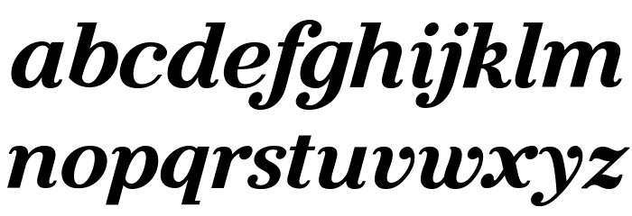 Litoland Italic Font LOWERCASE