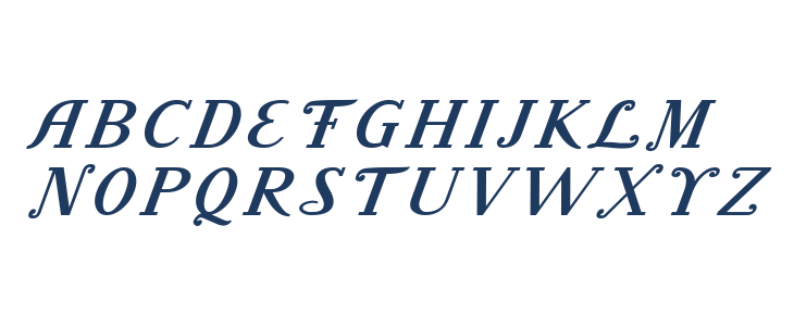 Litoland Title Italic Lowercase