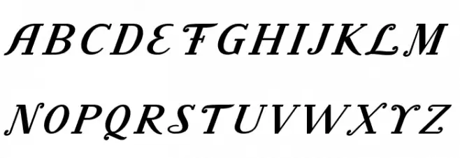 Litoland Title Italic Schriftart Kleinbuchstaben
