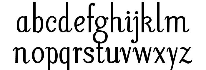 LitosScript-SemiBold Шрифта строчной