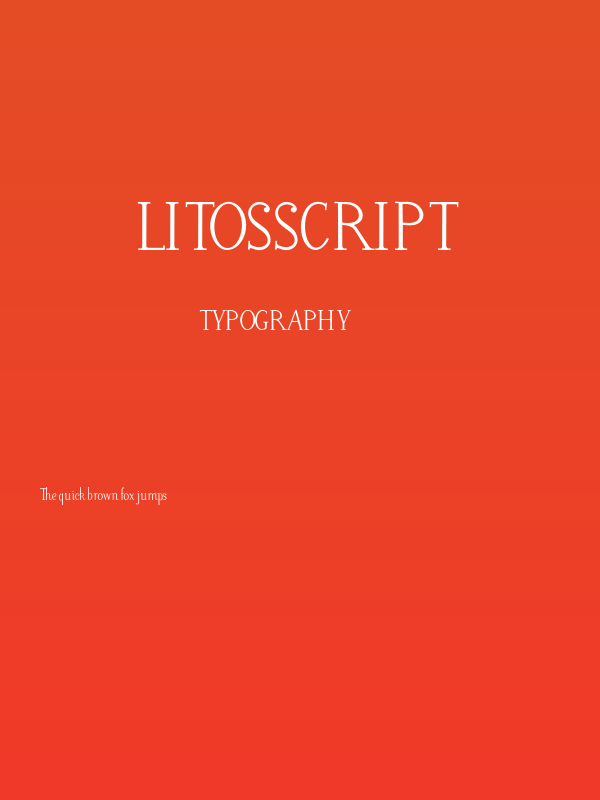 LitosScript Poster
