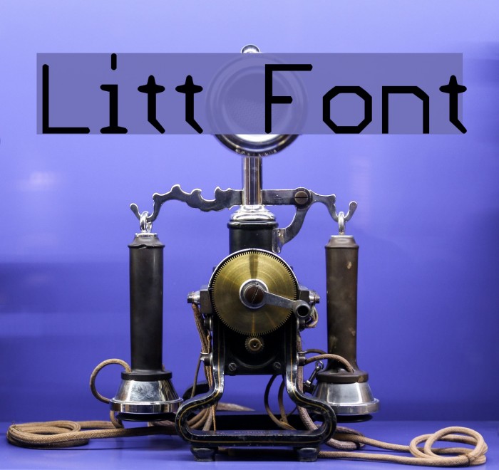 Litt Font examples