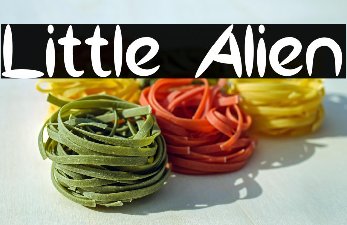 Little Alien Example 1