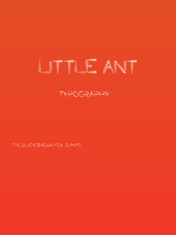 Little Ant Poster