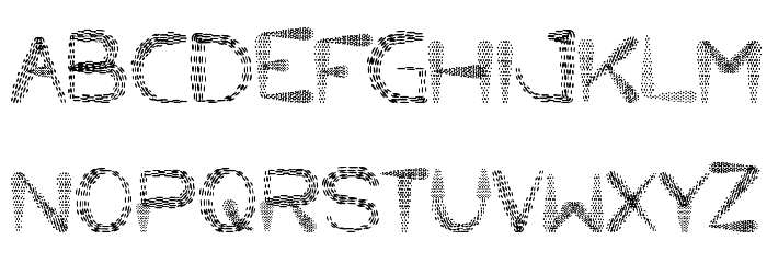 Little Ant Font LOWERCASE