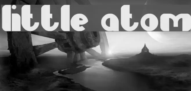 Little Atom Font examples