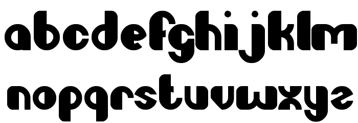 Little Atom Font LOWERCASE