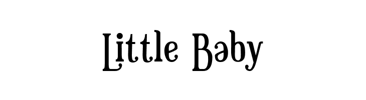 Little Baby  フリーフォントのダウンロード