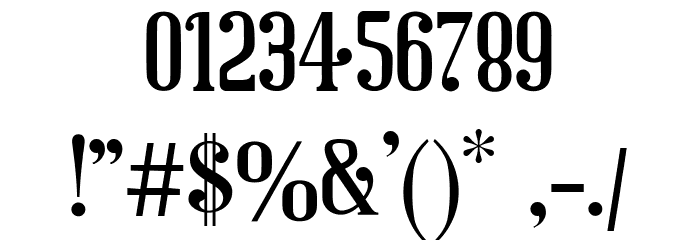 Little Baby Font OTHER CHARS