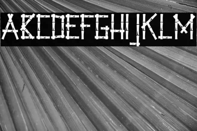 Little Bamboo Font examples