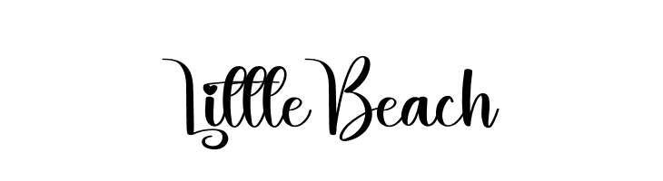 Little Beach  नि: शुल्क फ़ॉन्ट्स डाउनलोड