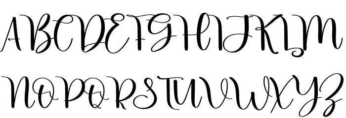 Little Beach Font UPPERCASE