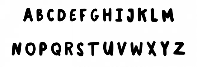 Little Big Alphabet Regular Fonte MAIÚSCULAS