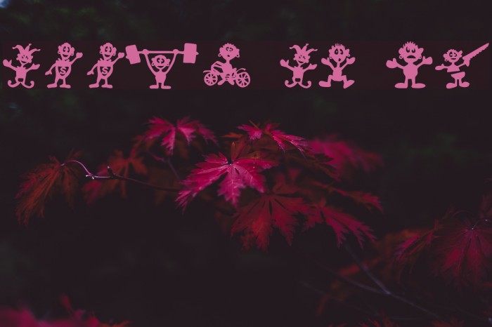 Little Big Man Font examples