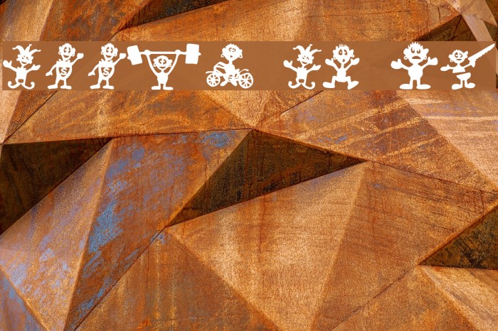 Little Big Man Font examples