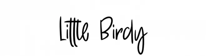 Little Birdy  Скачать бесплатные шрифты