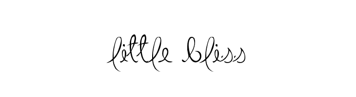 Little Bliss  免费字体下载