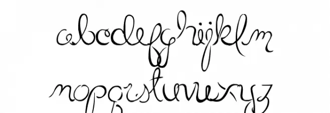 Little Bliss フォント 大文字