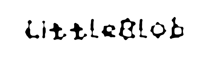 Little Blob  font caratteri gratis
