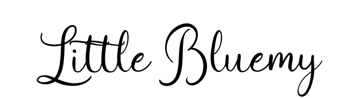 Little Bluemy  baixar fontes gratis