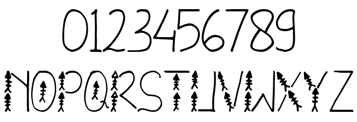 Little Bone Font OTHER CHARS