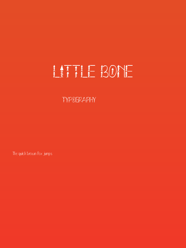 Little Bone Poster