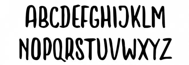 Little Boss फ़ॉन्ट लोअरकेस