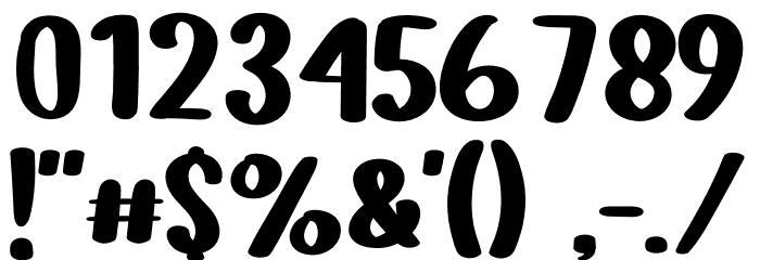 Little Boy Font OTHER CHARS