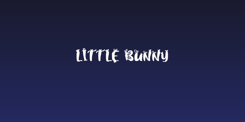 Little Bunny Social Header